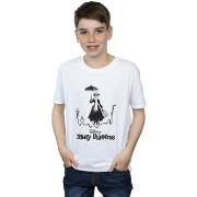 T-shirt enfant Disney Mary Poppins Rooftop Landing