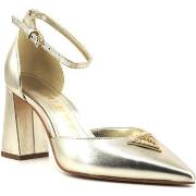 Chaussures Guess Décolléte Donna Platino Oro FLPBSYLEM08