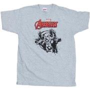 T-shirt enfant Marvel Avengers Team Burst