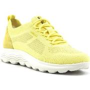 Chaussures Geox Spherica Sneaker Donna Yellow D15NUA09T22C2004