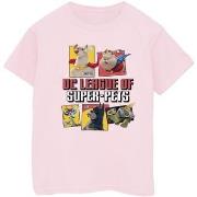 T-shirt enfant Dc Comics DC League Of Super-Pets Profile