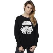 Sweat-shirt Disney Christmas Stormtrooper Helmet