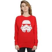 Sweat-shirt Disney Christmas Stormtrooper Helmet