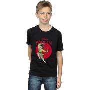 T-shirt enfant Disney Mulan Dragon Circle