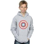 Sweat-shirt enfant Marvel Captain America Sketched Shield