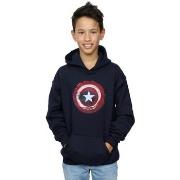 Sweat-shirt enfant Marvel Captain America Splatter Shield