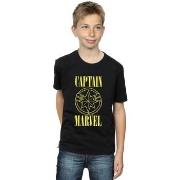 T-shirt enfant Marvel Captain Grunge Logo