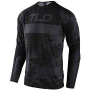 T-shirt Troy Lee Designs TLD Maillot Sprint Ultra Grime - Black T
