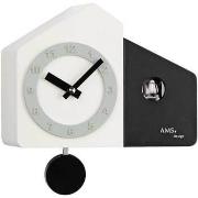 Horloges Ams 7397, Quartz, Blanche, Analogique, Modern