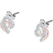 Boucles oreilles Cleor Boucles d'oreilles en argent 925/1000 et zircon