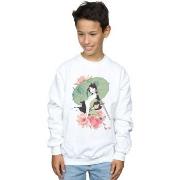 Sweat-shirt enfant Disney Mulan Magnolia Collage