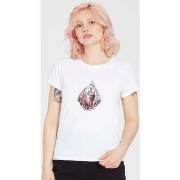 T-shirt Volcom Camiseta Chica Radical Daze Tee White