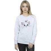 Sweat-shirt Disney Classics Marie Face Pocket