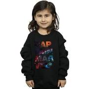 Sweat-shirt enfant Marvel Captain Space Text