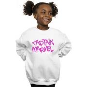 Sweat-shirt enfant Marvel Captain Spray Text