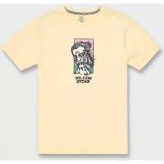T-shirt Volcom Camiseta Heckle Dawn Yellow