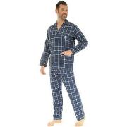 Pyjamas / Chemises de nuit Christian Cane PYJAMA BLEU DORIAN