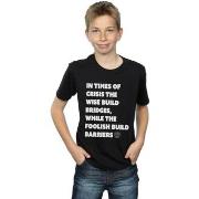 T-shirt enfant Marvel Black Panther Times Of Crisis