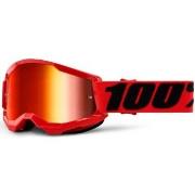 Accessoire sport 100 % Feminin 100% Masque VTT Strata 2 Junior - Red/M...
