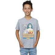 T-shirt enfant Dc Comics Wonder Woman Posing