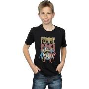 T-shirt enfant Dc Comics Femme Power