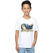 T-shirt enfant Dc Comics Wonder Woman Smile