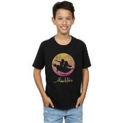 T-shirt enfant Disney Aladdin Flying Sunset