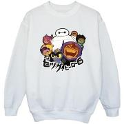 Sweat-shirt enfant Disney Big Hero 6 Baymax Group Manga