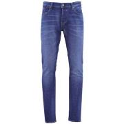 Pantalon Teddy Smith PANTALON REG COMFORT USED - BLUE BLACK - 40