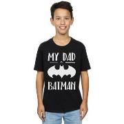 T-shirt enfant Dc Comics My Dad Is Batman