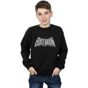Sweat-shirt enfant Dc Comics Batman Retro Crackle Logo
