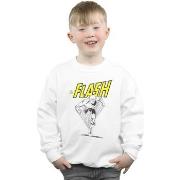 Sweat-shirt enfant Dc Comics The Flash Mono Action Pose