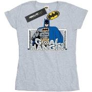 T-shirt Dc Comics Batman Football Goal Hangin'