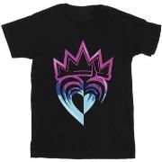 T-shirt enfant Disney Descendants Pink Crown