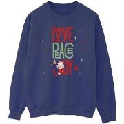 Sweat-shirt Disney The Aristocats Marie Love Peace Joy