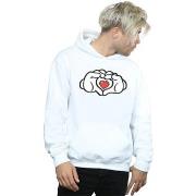 Sweat-shirt Disney Mickey Mouse Heart Hands