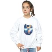 Sweat-shirt enfant Marvel Avengers Iron Man Distressed Head