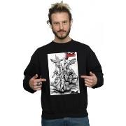 Sweat-shirt Marvel Avengers Assemble Team Sketch