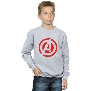 Sweat-shirt enfant Marvel Avenegers Assemble Solid A Logo