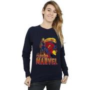 Sweat-shirt Marvel Captain Character