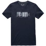 T-shirt Teddy Smith TEE-SHIRT T-EZIO MC - DARK NAVY - M