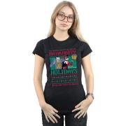 T-shirt Dc Comics Ha Ha Happy Holidays