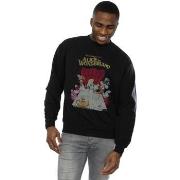 Sweat-shirt Disney Alice In Wonderland Retro Poster