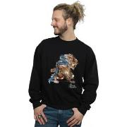 Sweat-shirt Disney Beauty And The Beast Beast Sketch