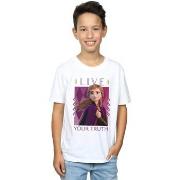 T-shirt enfant Disney Frozen 2 Anna Live Your Truth