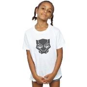 T-shirt enfant Marvel Black Panther Black On Black