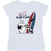 T-shirt Dc Comics Harley Quinn Let's Go Surfing