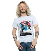 T-shirt Dc Comics Aquaman Vs Black Manta