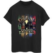 T-shirt Dc Comics Black Adam JSA Complete Group