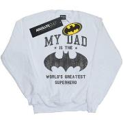 Sweat-shirt Dc Comics My Dad Is Batman